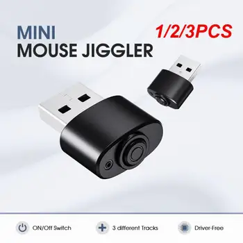 1/2/3KS Myš Jiggler Myši Shaker Zařízení USB Port Udržet Compute/ PC/ Laptop Vzhůru Nezjistitelné Automatickou Počítačovou Myš Jiggler