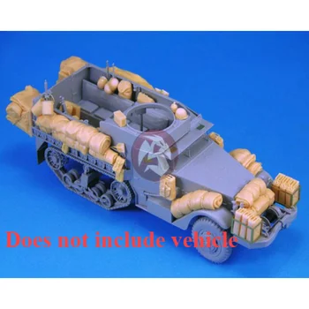 1:35 Resin Die-cast Obrněné Vozidlo Tank M3A1 Bojových Částí Vozidla Úprava nezahrnuje Nelakované Model Tanku