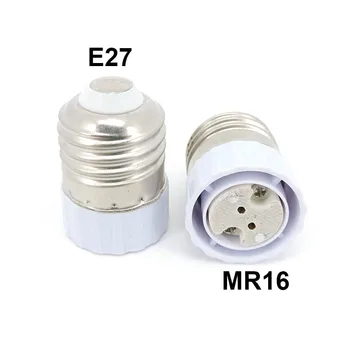 1/5ks E27 na MR16 E27 světlo žárovky základny Držáku napájecí objímka LED Světlo Adaptér Šroub Socket E27 GU5, aby.3 G4 c1