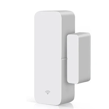 1 KS Tuya Wifi Dveře Magnetické Inteligentní Okenní Senzor Dveří Dveřní Detektor Inteligentní Domácí Alarm Systém ABS Pro Alexa Google Assistant