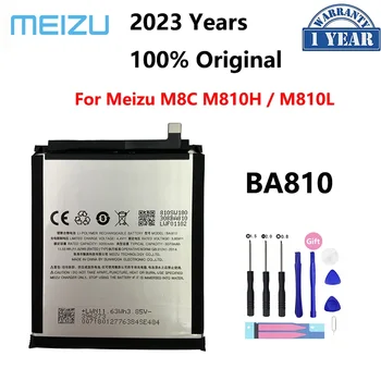 100% Originální 3070mAh BA810 Baterie Pro Meizu M8C M810H M810L Náhradní Telefon Baterie Bateria
