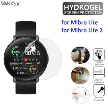 10KS Hydrogelové Měkké TPU Screen Protector pro Xiaomi Mibro Lite Smart Watch HD Clear Ochranná Fólie MIBRO LITE 2