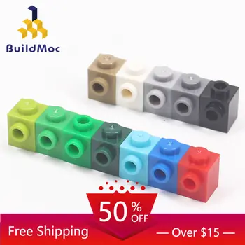 10KS MOCAssembles Částice 87087 1x1 Blok DIY Stavební Bloky s Hrboly, Kompatibilní S Značky Vzdělávací Hračky Pro děti