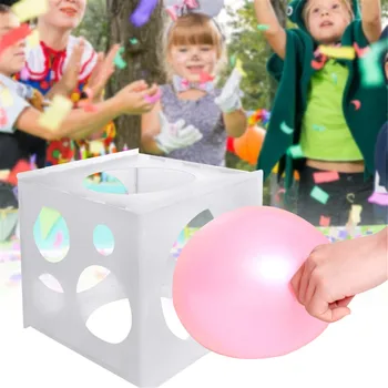 11Holes Balón Sizer Krabice, Balónky, Měřicí Box Baloons Arch Věnec Strana Svatební Dekorace Ballon Nástroj Balón Měření