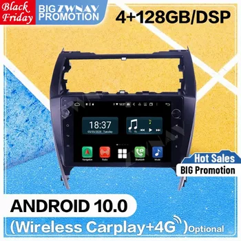 128 G DSP Carplay Android Obrazovky Přehrávač Pro Toyota Camry 2012 2013 2014 2015 2016 2017 GPS Navi Auto Rádio Audio Stereo Hlavy Jednotka