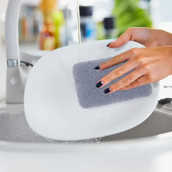 15Pcs Kuchyň Vody Absorpční Houba Praní Podložky Praktické Mytí nádobí Nástroj