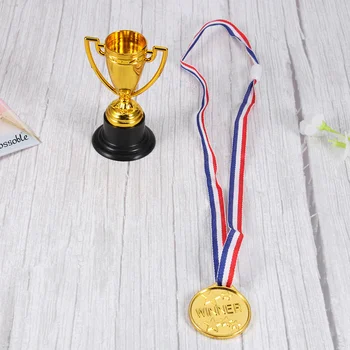 16 Ks Dárky pro Skladování Stromeček Malé Medaile nobelovy Ceny Trophy Děti Odměnu Ceny Dítě