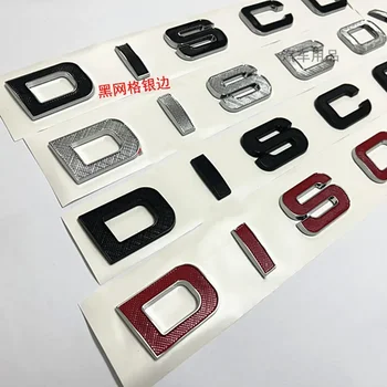 1ks 3D ABS Dopisy Znak Odznak Car Styling Kapotu Kufru Samolepky Pro DISCOVERY Sport Discovery 5 SUV Logo Příslušenství, Obtisky