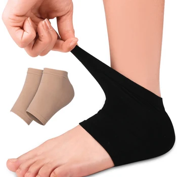 1pár Hydratační Gel Pata Ponožky se Zabránilo Popraskané jednobarevné Opravy Ponožky Tvrdé Kůže Protector Nohy Péče o Nohy Suché Spa Gel Ponožky