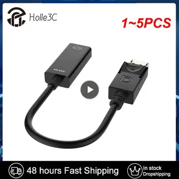 1~5KS na HDMI-kompatibilní Kabel Kabel Converter 4K/1080P Displayport na Adaptér pro Počítač, Notebook, HDTV, Monitor, Projektor