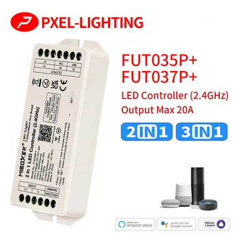 2.4 G Miboxer DC12V-36V FUT035P Dual White FUT036P Jeden ColorFUT037P RGB FUT038P RGBW FUT039P RGB+CCT LED Ovladač PWM MAX20A