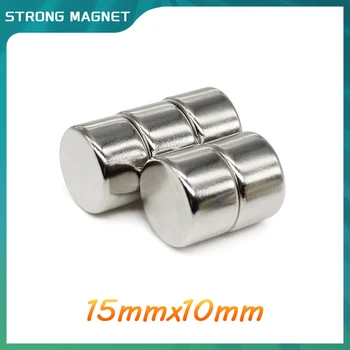 2/5/10/15/20/30KS 15x10 Disk Neodym Silné Magnety 15 mm*10 mm Kolo Permanentní Magnet 15x10mm Silné Magnetické Magnet 15*10