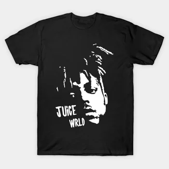2021 Pánské/Dámské Letní Černé Street Móda, Hip Hop Šťávy WRLD T-shirt Cotton Trička Krátký Rukáv Topy