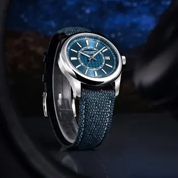 2023 Nové PAGANI DESIGN pánské mechanické hodinky 1778 Pletené Kůže Popruh NH35A hnutí Vodotěsné 100m Reloj Hombre Dívat