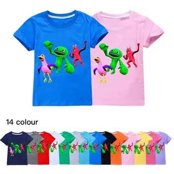 2023 Zahradě Banban Hry Děti Cosplay T-Shirt Dívky, Chlapci Krátký Rukáv Letní Topy Oblečení Trička dětské Sportovní Trička Oblečení