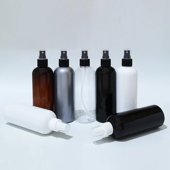 20ks 300ml Černé Plastové PET Lahve Spreje Kosmetické Láhev Pro Parfém sprej Kosmetické 10oz Plastový tekutý Make-Up Lahví