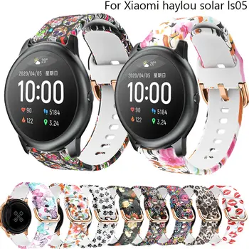 22MM hodinky kapela Pro Xiaomi haylou solární ls05 chytré hodinky řemínek Pro Garmin Vivoactive 4 sport náramek silikonový Náhradní pás