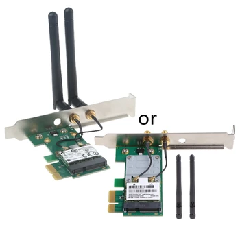 300Mbps USB WiFi Adaptér Bezdrátové Sítě LAN Karta Adaptéru PCI-E Wi-fi pro Stolní Notebook PC Windows 10 8 7 Mac OS Dropship
