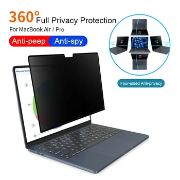 360° Proti Sledování Soukromí Screen Protector Pro Macbook Pro 14 16