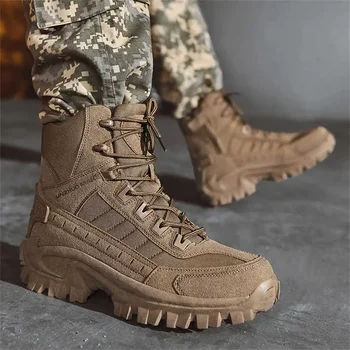 39-45 velký jediný muž, vojenské boty černé vojenské boty, horská turistika boty tenisky sportovní aestthic snackers sapatenos YDX1