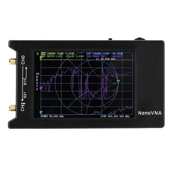 4-Palcový LCD Displej Pro Nanovna-H 50 khz-1,5 Ghz Vector Network Analyzer 1950Mah Baterie Nanovna-H4 Antény Krátké Vlny
