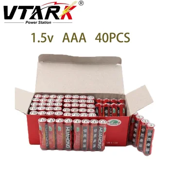 40pcs Vysoce kvalitní AA AAA 1,5 V uhlíkové baterie Hračka Dálkové ovládání baterie Bezpečné Silný výbuch-důkaz, Bez rtuti, více energie