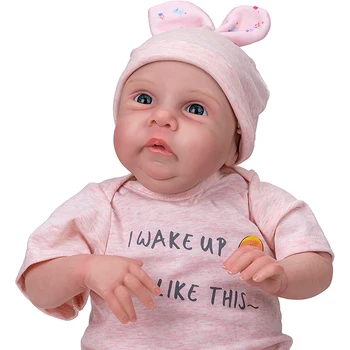 48cm Miley Reborn Panenky Baby Doll Realistické Silikonové Vinyl Novorozence Měkké Panenku Batolata, Hračky, Dárky pro Děti