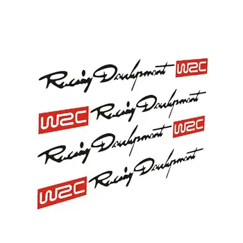 4ks Auto Zvládnout Samolepky WRC Rally Racing Stripe Auto Obtisky Vinyl pro Nissan Qashqai, X-trail Tiida Juke Poznámka