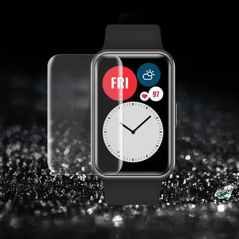 5ks Měkké TPU Jasné Ochranný Film Pro Huawei Watch se Vešly Nové/Elegantní/Čest ES Full Screen Protector Kryt Smartwatch Ochranu