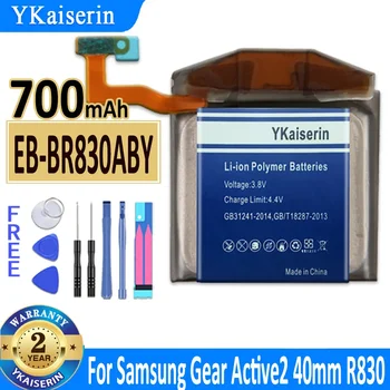 700mAh YKaiserin Výměna Baterie Hodinky EB-BR830ABY Pro Samsung Galaxy Hodinky Active2 40mm SM-R830 SM-R835 S Nástroji Bateria