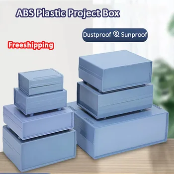 ABS Plastové Modulární Bydlení Napájecí Projekt Box Průmyslový DIY Řídící Kryt Elektronického Distribučního Transformátoru Případě