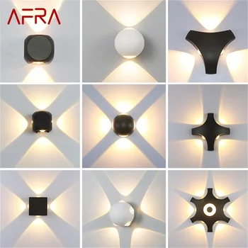 AFRA Venkovní Nástěnné Svítidlo Svítidlo Vodotěsné LED Svítidla Kreativní Dekorativní Pro Terasové Schodišťové Uličky Garden Villa