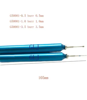 Algerbrush Prsten Rez Odstranění Otřepů 0,5 mm, 1,0 mm, 3,5 mm Titanové Slitiny Oční Chirurgické Nástroje