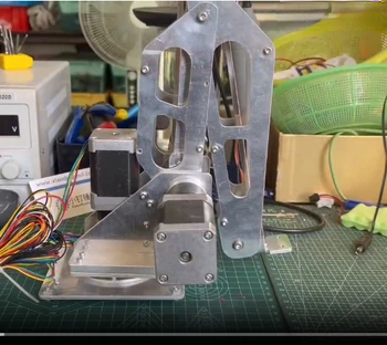 All-Metal Stohovací Kód Robot Snížení Krok Motorových Hliníkové Slitiny Mechanické Rameno