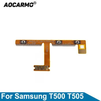 Aocarmo Power On/Off, Hlasitost Nahoru/Dolů Tlačítka Flex Kabel Pro Samsung Galaxy Tab A7 10.4 T500 T505 Náhradní Díl