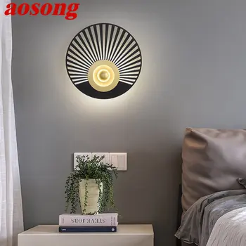 AOSONG Moderní Nástěnné Svítidlo LED Nordic Kreativní Jednoduchý Interiér Svícnu Světla pro Výzdobu Domova Obývací Pokoj Ložnice Noční