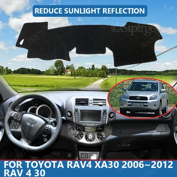 Auto, Vnitřní, Palubní deska Kryt Capet Cape pro Toyota Rav4 XA30 2006~2012 RAV 4 30 Dashmat Slunečník Pad Kryt Dash Mat