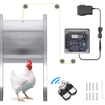 Automatic Chicken Coop Door Opener Hospodářství nebo Domácnosti Náhradních Dílů Control Box 220V/ 110V 300 X300MM