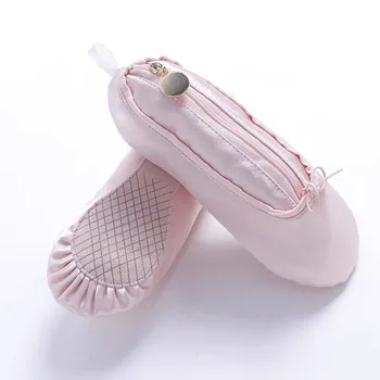 Baletní boty kreativního designu, dívka, srdce, make-up bag ženy papírnictví skladování studentský penál Peněženka Klíčenka Pro Milovníky Tance