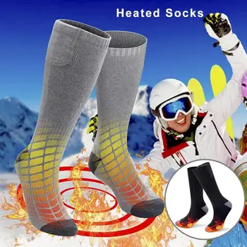 Baterie Vyhřívané Ponožky Zimní Teplé Ponožky S regulací Teploty 2200mAh Baterie-Poháněl Tepelné Nohu Ohřívačů Pro Zimní