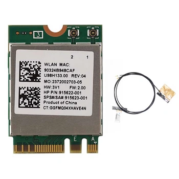 Bezdrátová Síťová Karta RTL8822BE 802.11 AC 2.4 G/5GHz WiFi, Bluetooth 4.1 NGFF Bezdrátový Adaptér M. 2 WI-fi KARTY