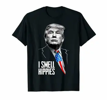 Black Trump Tričko: cítím Hippies Pánské S-6Xl 100% Bavlna 2019 Unisex Trička