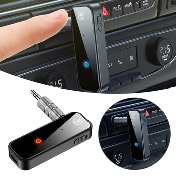 Bluetooth-kompatibilní Přijímač Vysílač Bezdrátový 3,5 mm Bluetooth-kompatibilní Adaptér pro Auto/Home Stereo Systém