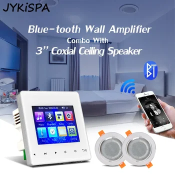 Bluetooth Zdi Zesilovač Android Smart Home Theater Audio Stereo Zvuk Hudby Panelu PA Systém Stropní Reproduktor pro Obývací Pokoj
