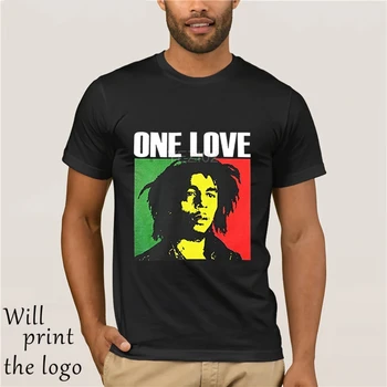 Bob Marley One Love Grafické T Košile Rasta Reggae Legenda