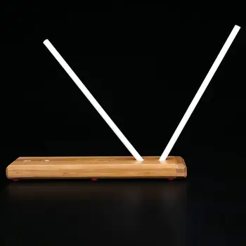 Brousek Na Nože 4-Rod Keramické Crock Stick Bambus Základní Nůž Nůžky Nůžky Ostření Kamenné Kuchyňské Brousek Na Ostření Nástroj