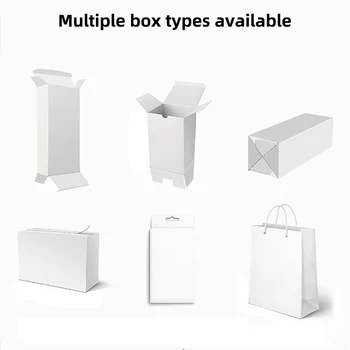 Bílý Karton DIY Karton, Tvrdý Papír, Balení Box Express Balicí Papír Kraft Balení Vlnité Box Složit Balení Dárkové Krabičce