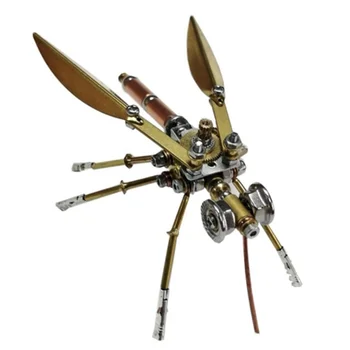 DIY Steampunk Mechanické Hmyzu Kov Montáž Komár Model Stavebnice 3D Ruční Puzzels Hračka pro Děti, Dospělé dárek