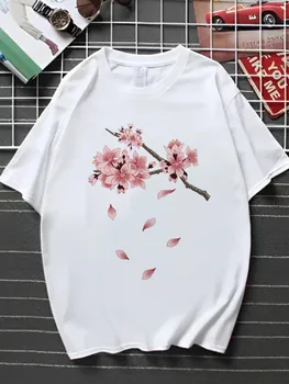 Dámské Tričko Květinové Akvarel Roztomilý Krátký Rukáv Letní Ženy Graphic Tee Oblečení T Oblečení Dámy Tisk Módní T-Košile