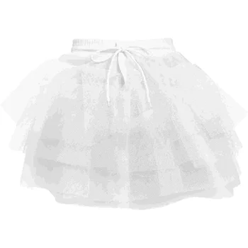 Dítě Svatební Party plesové Šaty Cosplay Dámské Formální Šaty Krátké Hoopless Sukně